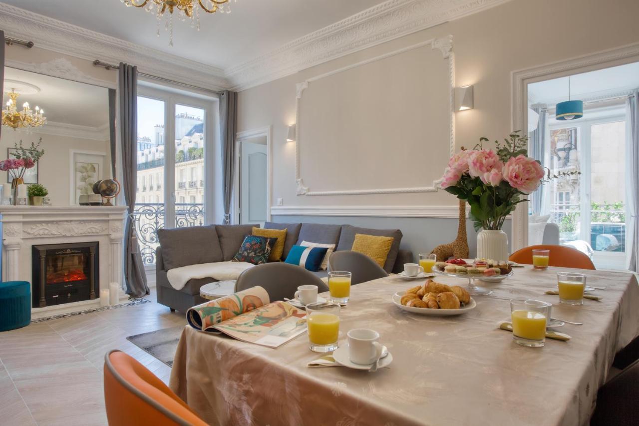 Charmant 100M2 Avec 3Ch - Romantique Centre Ville Париж Экстерьер фото
