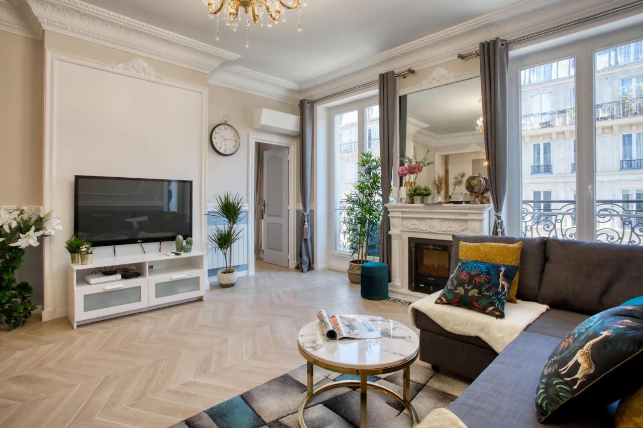Charmant 100M2 Avec 3Ch - Romantique Centre Ville Париж Экстерьер фото