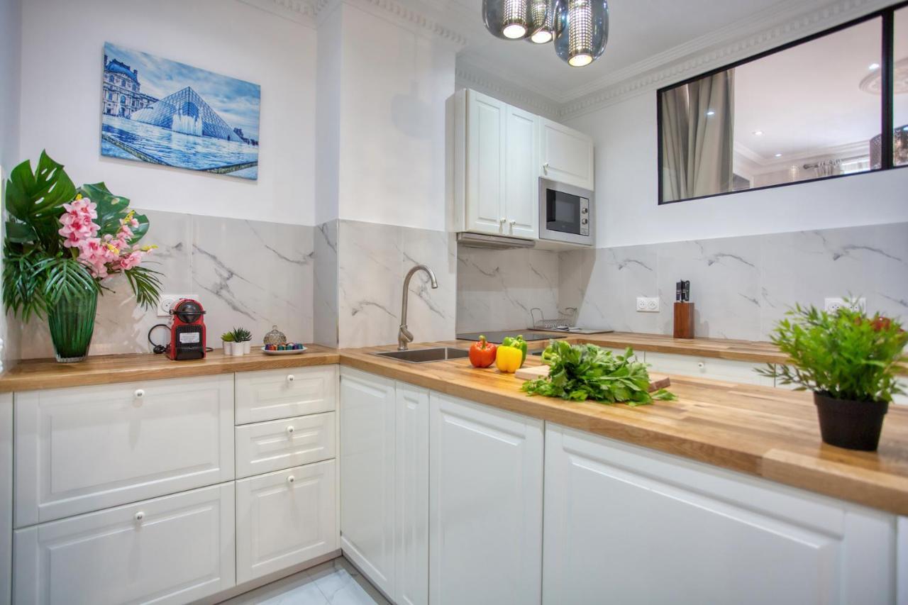 Charmant 100M2 Avec 3Ch - Romantique Centre Ville Париж Экстерьер фото